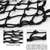 2 Pack Motorcycle Cargo Net, Heavy Duty Bungee Net For Helmet, Small Elastic Mesh, Luggage Cargo Nets With Adjustable Hooks, Elastic Cargo Mesh For