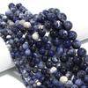 1 Strand 4/6/8/10/12mm Natural Old Blue Sodalite Stone Beads Round Loose Beads For Jewelry Making DIY Necklace Bracelet Supplies