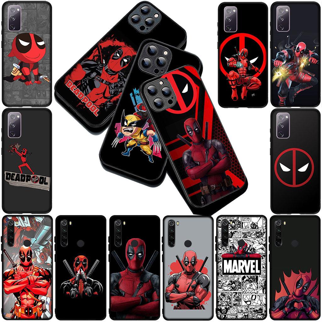 Phone Cover for OPPO A18 A16 A80 A40 A17 A15 A38 A78 A79 A54 A57 A58 A60 4G 5G Funda Casing Soft Case Wallpaper Marvel Deadpool