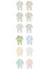 Baby Romper Pure Cotton A-Grade Crawling Suit with Hand & Foot Covers - Anti-Scratch Pajamas for Boys & Girls