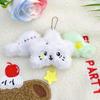 Soft Stuffed Star Wing Keyring Pendant Doll Decoration For Backpacks Or Gifts Plush Key Holder School Bag Accessories
