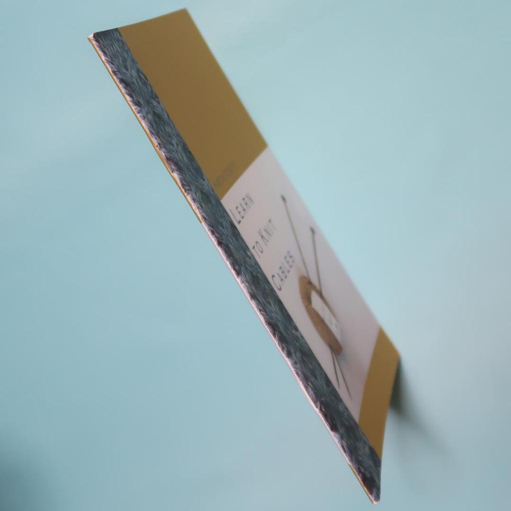 [USED] Sale! Learn to Knit Cables Knit Textbook