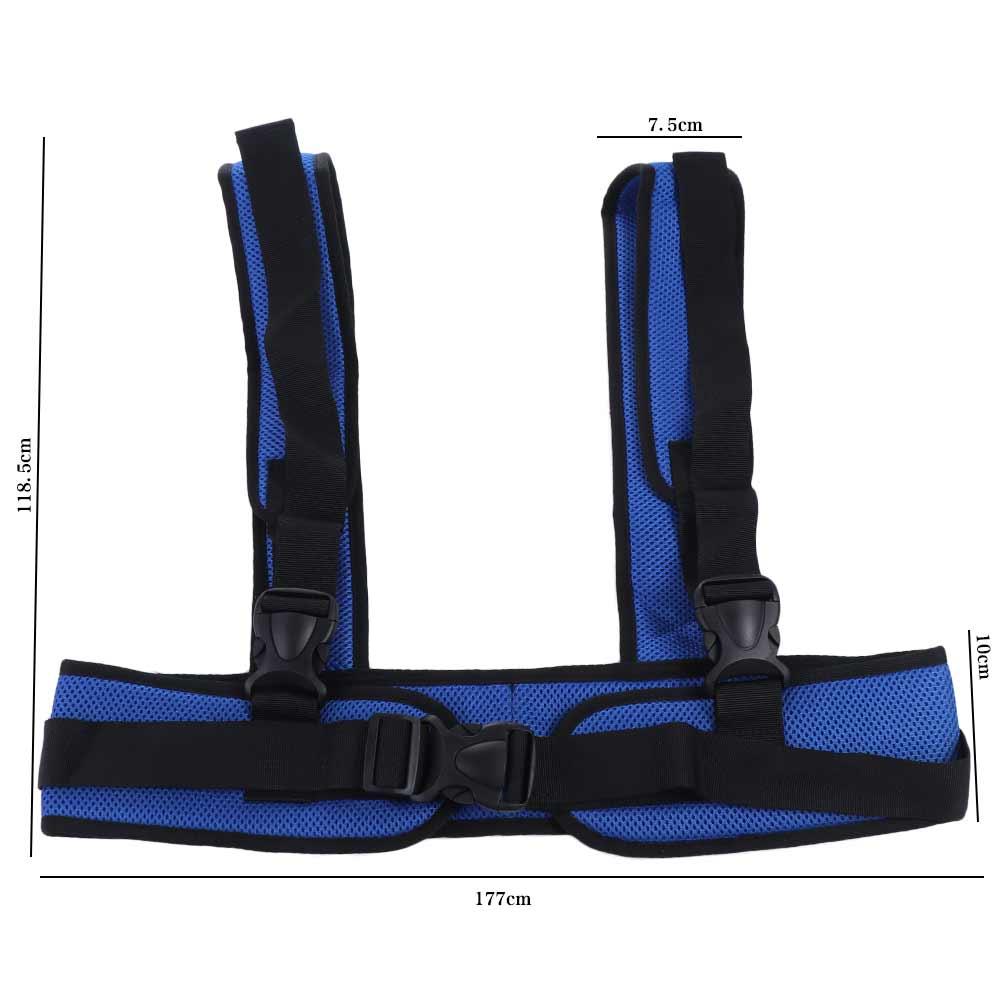 Vest Wheelchair Seats Belt Restraints Straps Support Restraint Brace Belt Fixing Safety Harness