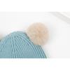 Babymütze Herbst und Winter Baby Wollmütze Doppelschicht 1-3 Jahre alte Kinder Jungen und Mädchen Strickmütze Kinder Erwachsene Mütze