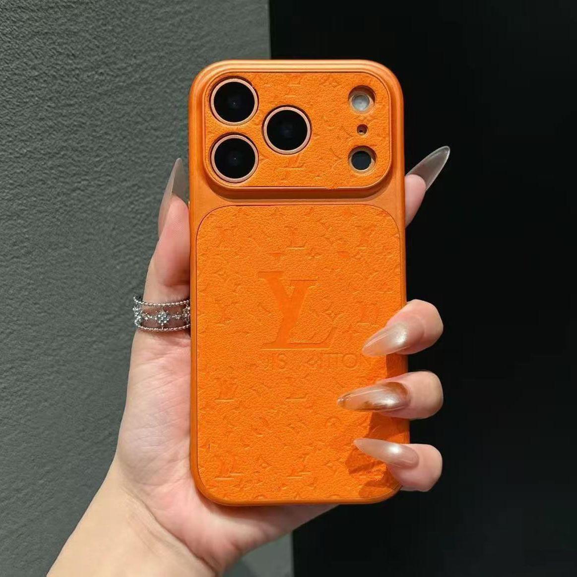 

Чудовий м’який телефон для Iphone 6 Mini 6s 14 XS Plus 13 Max XR 12 7 X Pro 8 11 Прямий чохол із ТПУ iPhone 13 помаранчевий