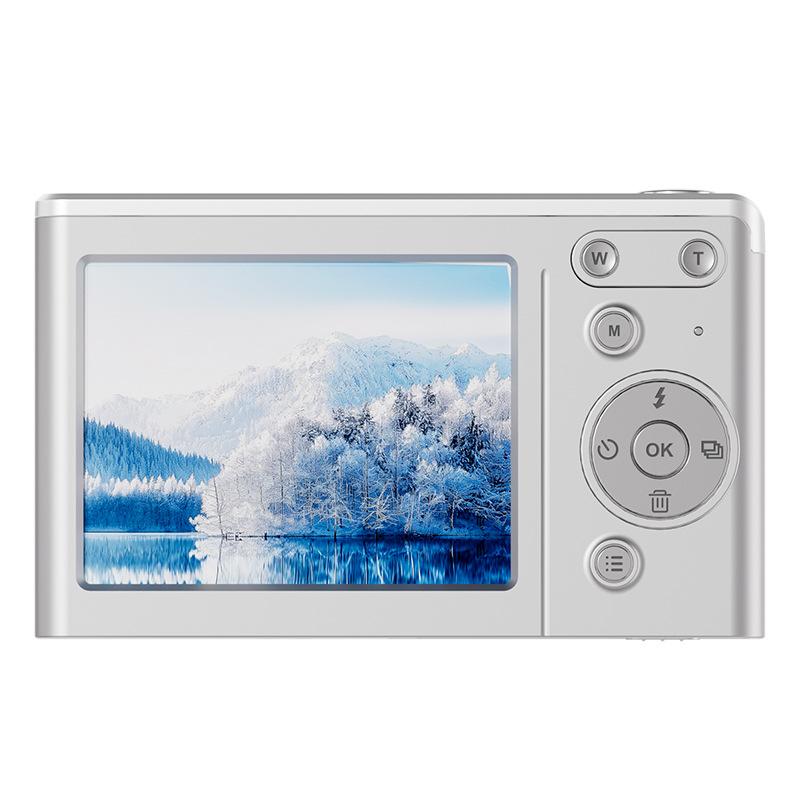 

M06 2.8 Inch Digital Camera HD Video Recorder 16X Zoom Retro CCD Camera with 64G TF Card + Card Reader Silver