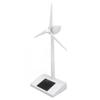 Solar Powered Wind Model DIY Ornament Decoration Science Teaching Educational Desk Windmill Model