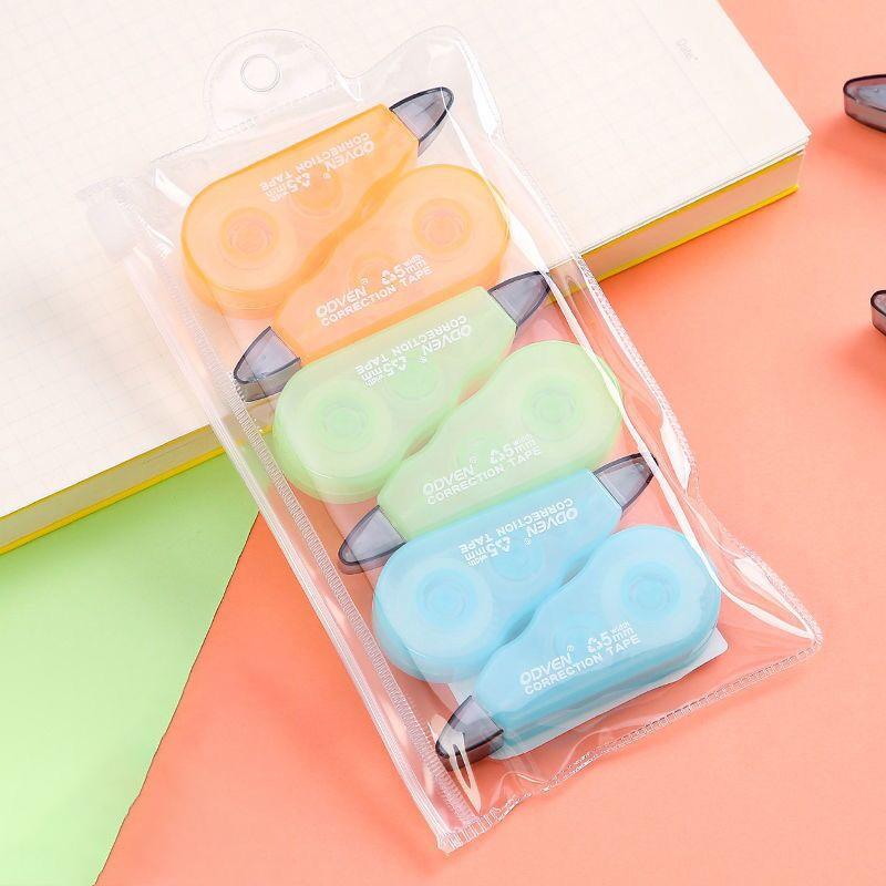 Adorable Correction Tape Set School White Out Corrector Quick Dry Smooth Writing Tapes High Quality Durable Construction Practical Daily Use