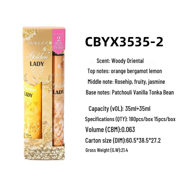 Southeast Asia Women's Fragrance Body Lotion & Perfume Set