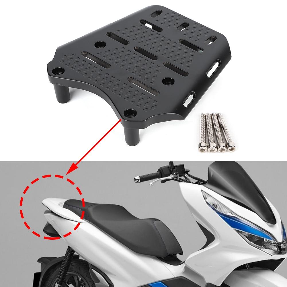 CNC Aluminiumslegering Motorsykkel Bakre Bagasjebrett Holder Hylle for Honda PCX 125 150 2014 2019