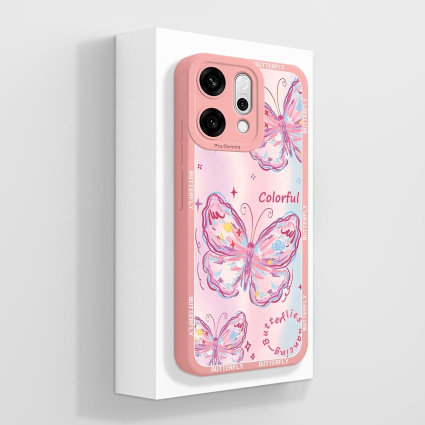 Case For Oppo Reno14 13 12 11 10 2 Pro 2Z 13F Phone Cover Cute Astronaut Pattern Soft Slim Liquid Silicone Dustproof Protective Shell For Oppo Housing