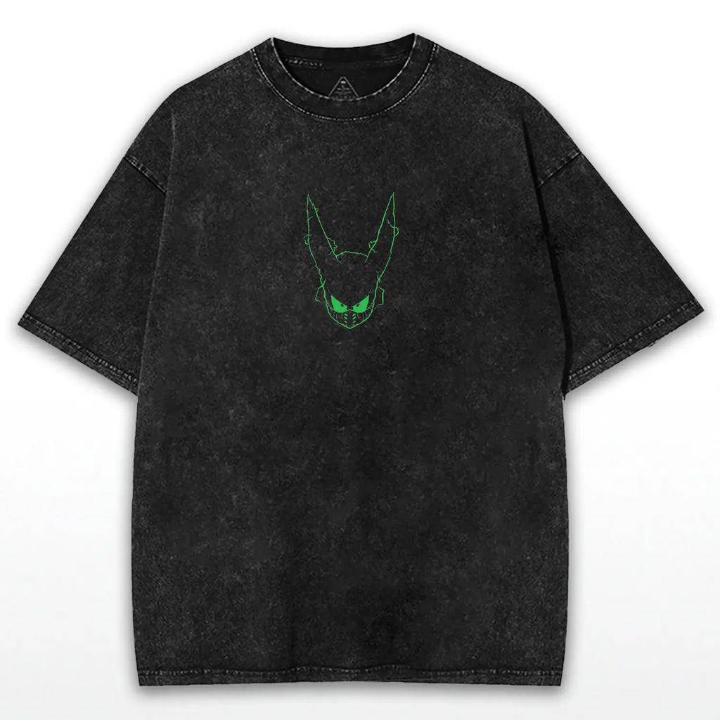 My Hero Academia Anime T-shirt Midoriya Izuku Y2k Washed Oversized Tee Shirt Summer Short Sleeve Cotton Tops Men Women Clothing