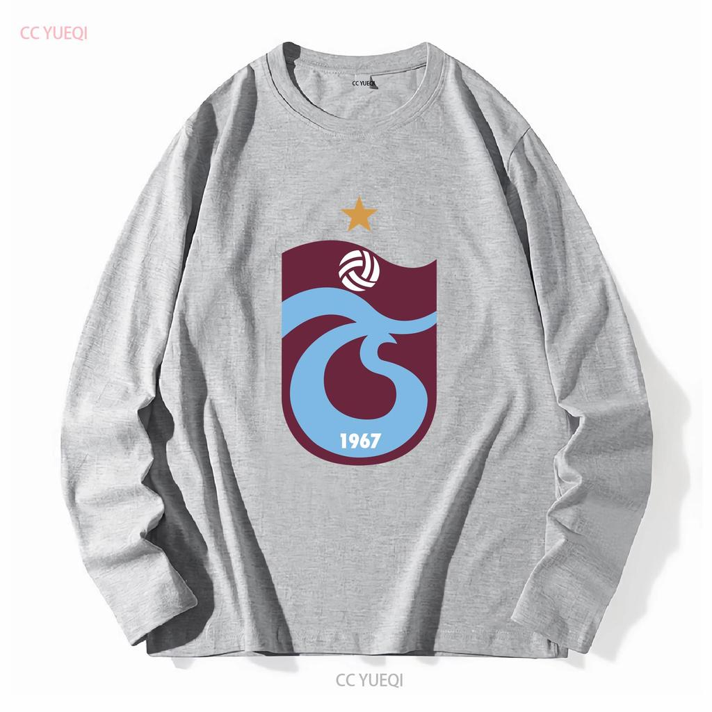 Logo Trabzonspor T-shirt Attiva Divertente Taglia Moda Maniche Lunghe o Corte Americane Vintage Lavata Morbida Maglietta Per l'Uso Quotidiano