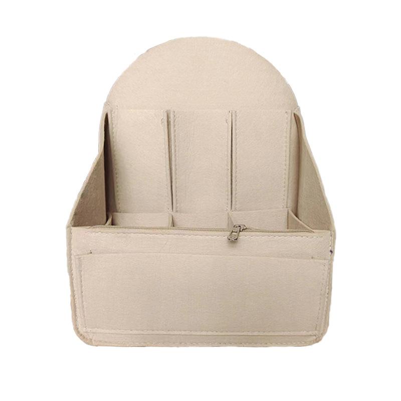 Large Capacity Felt Bag Insert Liner Soft Durable Portable Travel Organizer for Shoulder Handbag Tote Purse Daily Use