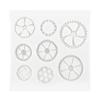 DIY Fondant Molds Food Grade Silicone Cake Chocolake Maker Cake Decor Gray