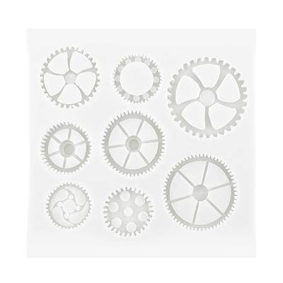 DIY Fondant Molds Food Grade Silicone Cake Chocolake Maker Cake Decor Gray