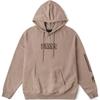 Vans Logo Print Hooded Long Sleeve Sweatshirt Unisex Sweatshirt Light-Brown VN000KVJYEH