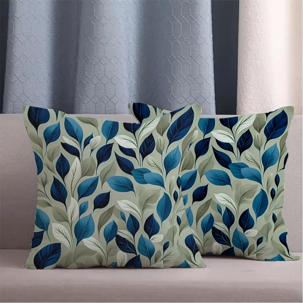 Colorful Peacock Patterned Pillowcasecushion Covers, Zippered, Decorative Pillowcases, 45X45 Cover Sleeves