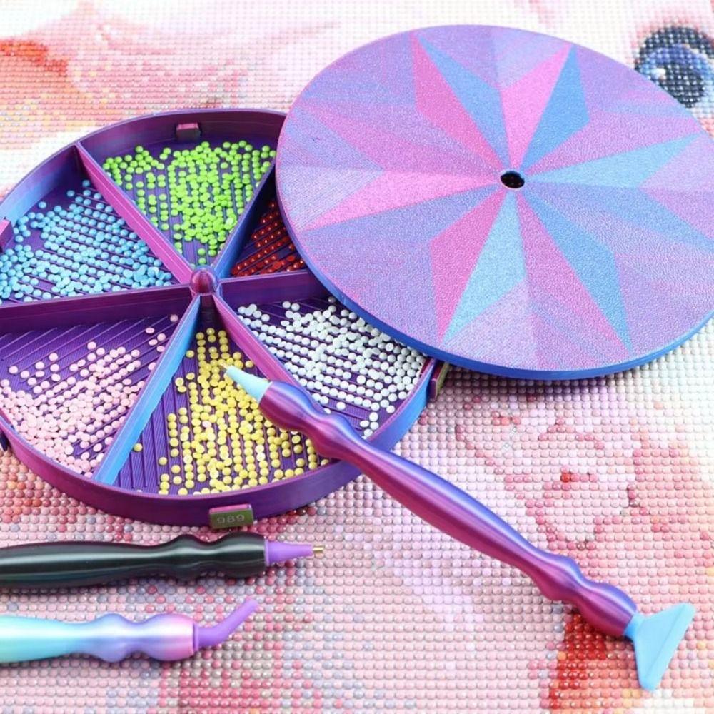 with Lid Rhinestone Sorting Tray Multi-Color Beads Tray Organizer Art