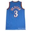 Philadelphia 76ers Allen Iverson 3 Authentic Stitched Mesh Basketball Jersey Men Women Sportswear