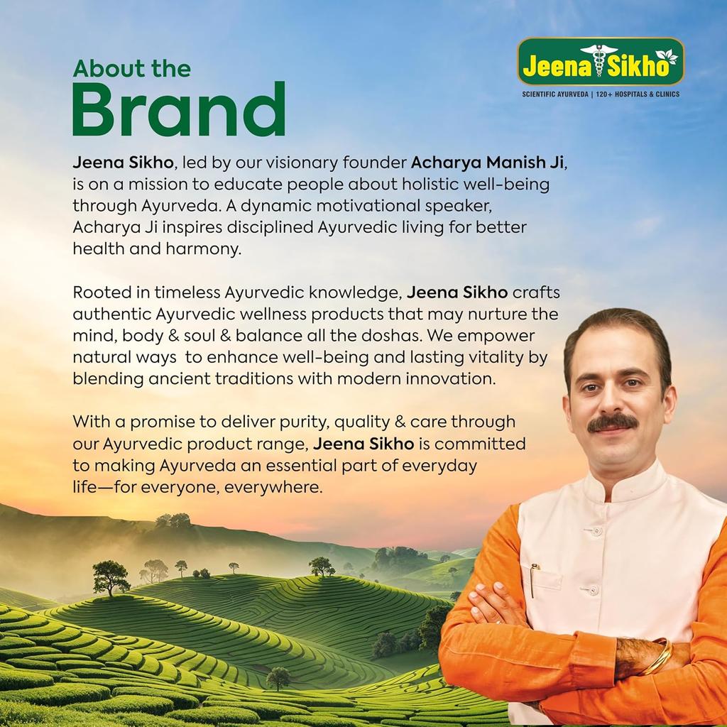 Jeena Sikho 32 Herbs Tea Natural Detox Kahwa Herbal Wellness Drink 250 G Pack Of 2 Tulsi Elaichi Blend Refreshing