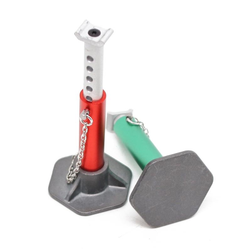 Metal Simulation Jack Stand Tool Car Kits RC Model Metal Made Wheel Hub for Car Toy 1/10 Crawler Car Accessories