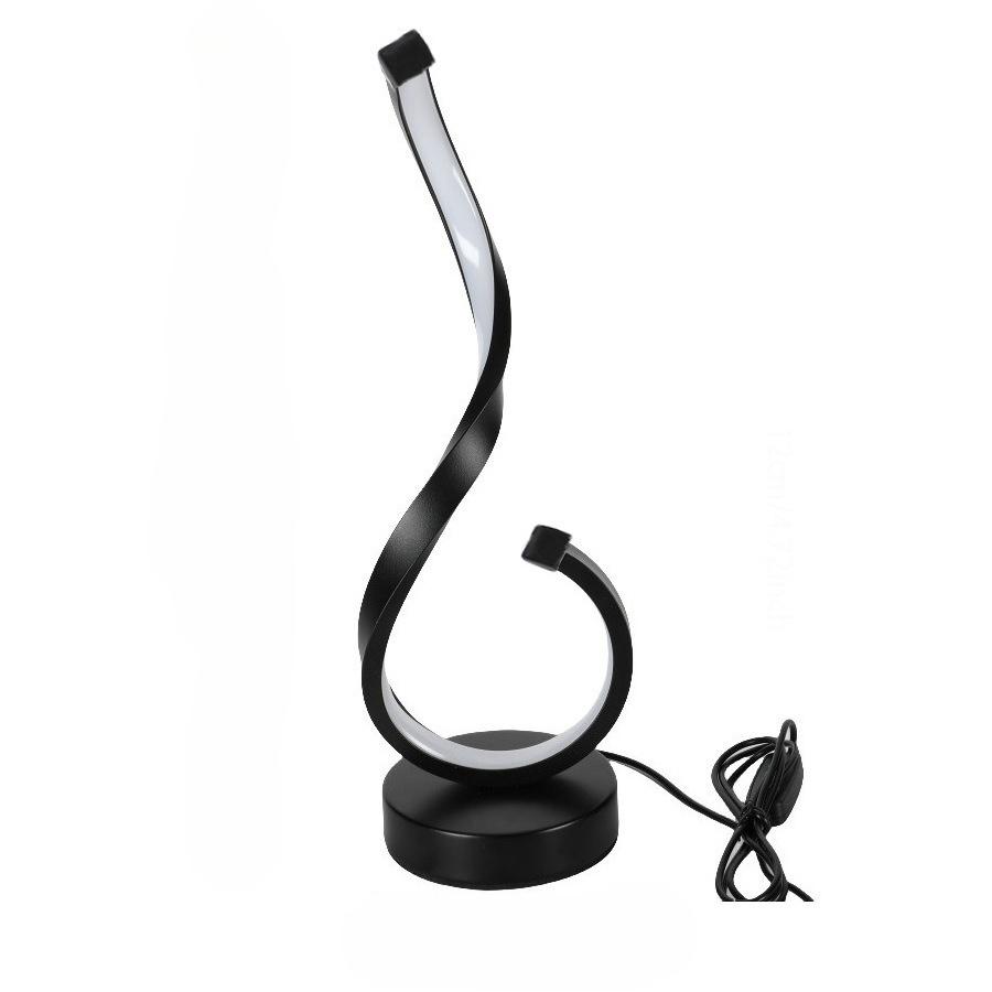 1 Stück Moderne Kreative Elegante Weiße Schreibtischlampe, USB-Stromversorgung - Drei Beleuchtungsmodi, Geeignet für Schlafzimmer und Arbeitszimmer