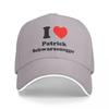 I Love Patrick Schwarzenegger Baseball Caps Outdoor Unisex Women Hats