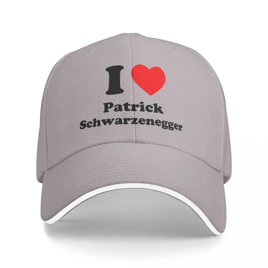 I Love Patrick Schwarzenegger Baseball Caps Outdoor Unisex Women Hats