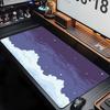 Large Size Pink Mousepad Pastel Clouds Desk Mat Kawaii Cartoon Mouse Pad Rubber Table Mat Extended Gaming Lock Edge Keyboard Mat