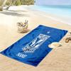 Custom KKS Lech Poznań Print Beach Towel, Large Soft Quick Dry Towel for Beach Camping Swimming