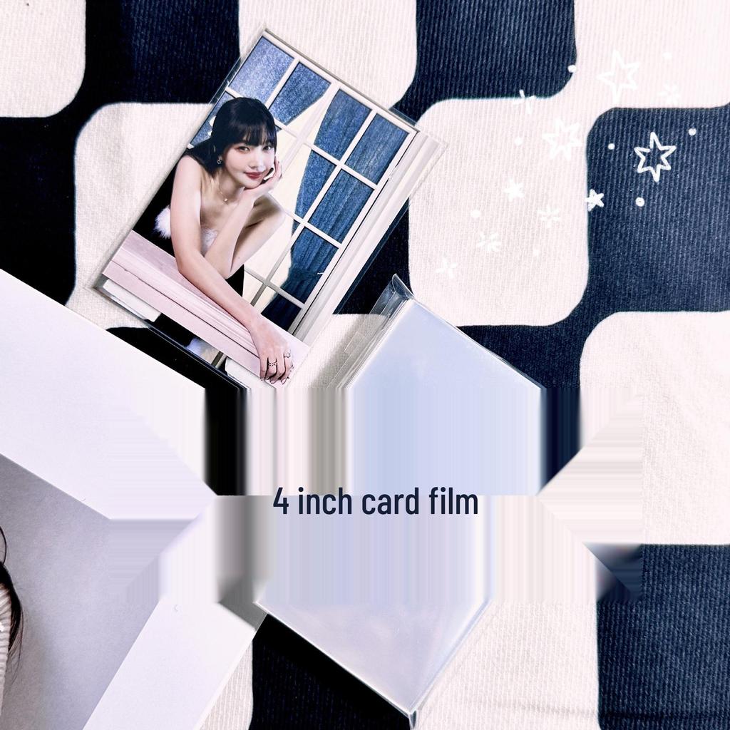 20-Wire Transparent CPP Card Film for 3-Inch Album and 6-Inch Polaroid Cards