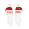 Santa Claus Merry Christmas Earrings Xmas Boots Ear Stud Handmade Beaded Ear Drop  New Year