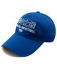 Wig Nangjungjichu Chinese Character Embroidery Washed Ball Cap - Blue