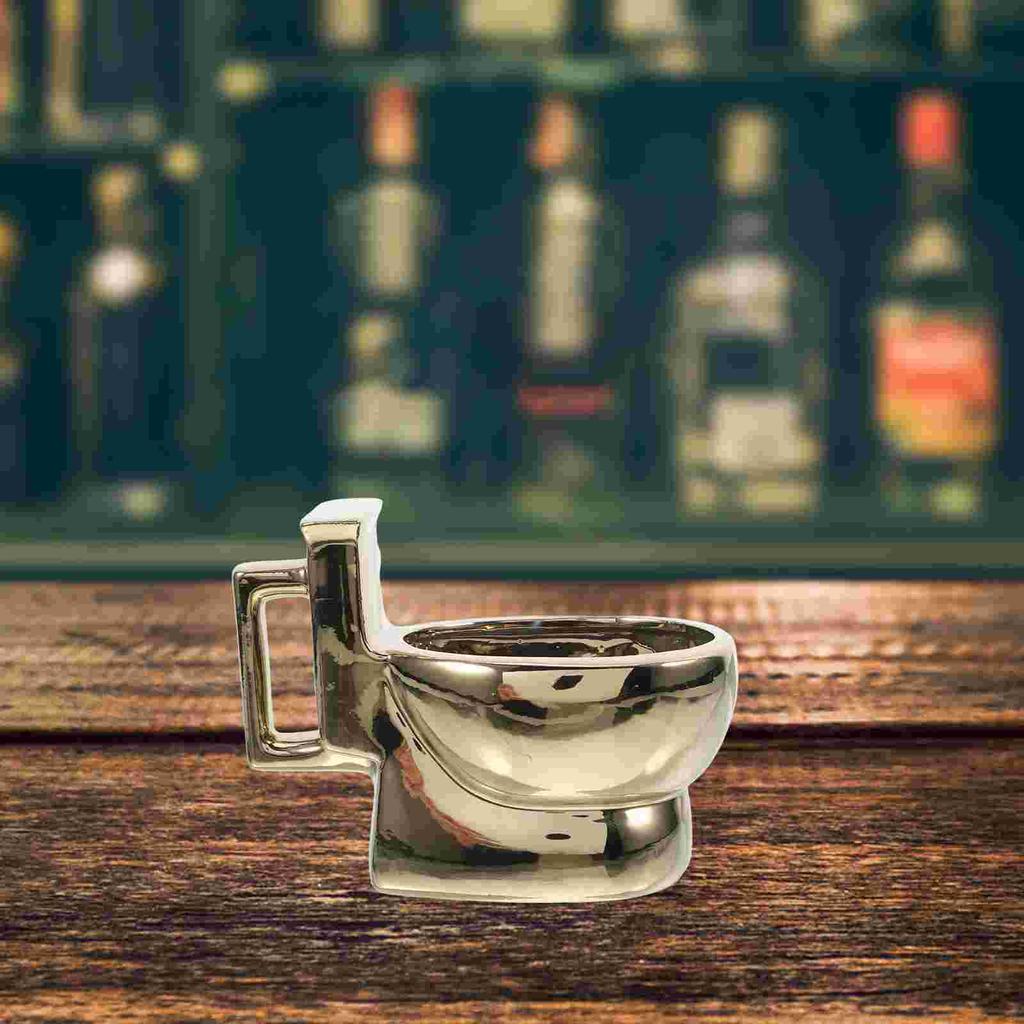 400ml Ceramic Toilet Shaped Cup Ceramic Coffee Mug Funny Coffee Mug Toilet Shaped Cup Party Supplies Office Gift