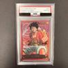 Used One Piece Card Luffy ST01-001 Recafug PSA10 Gold Lettering