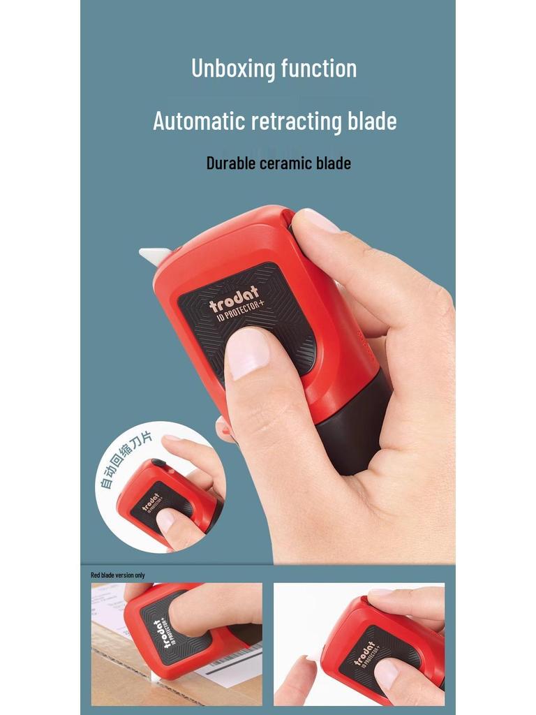 Zhuoda Privacy Protection Roller Stamp & Box Cutter