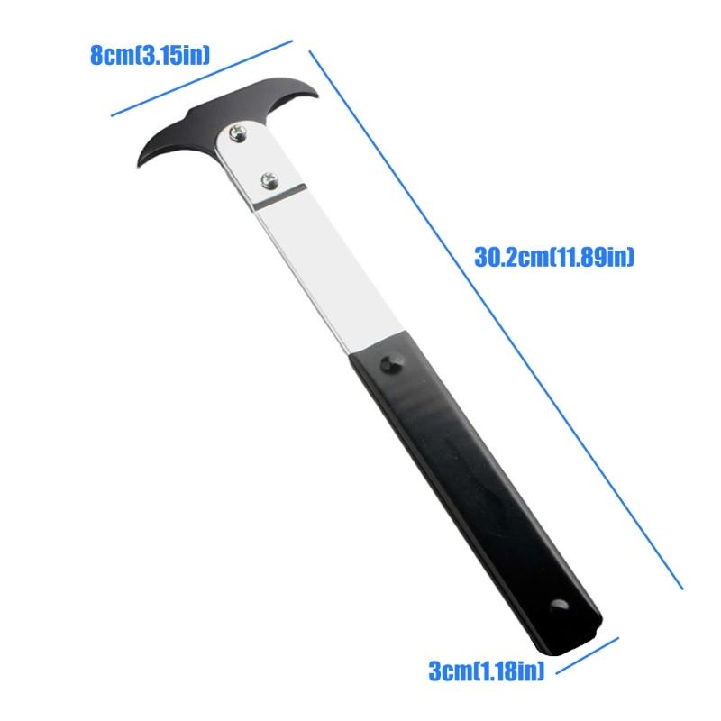 Professional Seal Puller Double Hook Tips Oil Seal Removal Tool for Various Vehicle Seal Puller Easy Grip Heavy Duty Tool