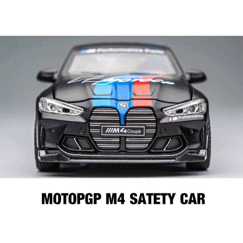 1/32 BMW M4 Supercar Alloy Car Model with Pull Back Sound Light Children Gift Collection Diecast Toy Model A469
