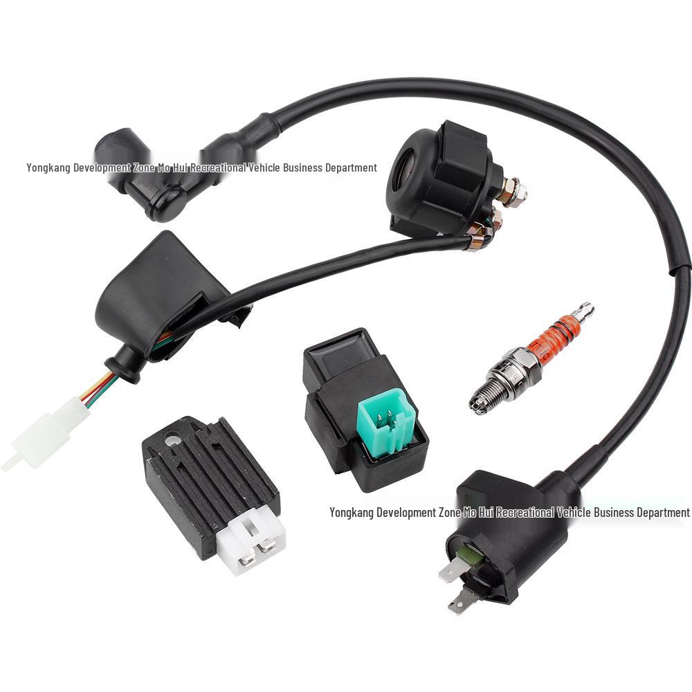 High-Voltage Ignition Kit for Off-Road Motorcycle/ATV/Beach Buggy 50-110cc