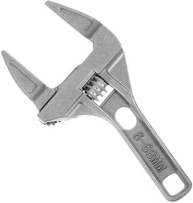 Multifunctional Bathroom Adjustable Short Handle Wrench Tool Aluminum Alloy Ultra-light Material Wide Jaw Nut Opening 6-68mm