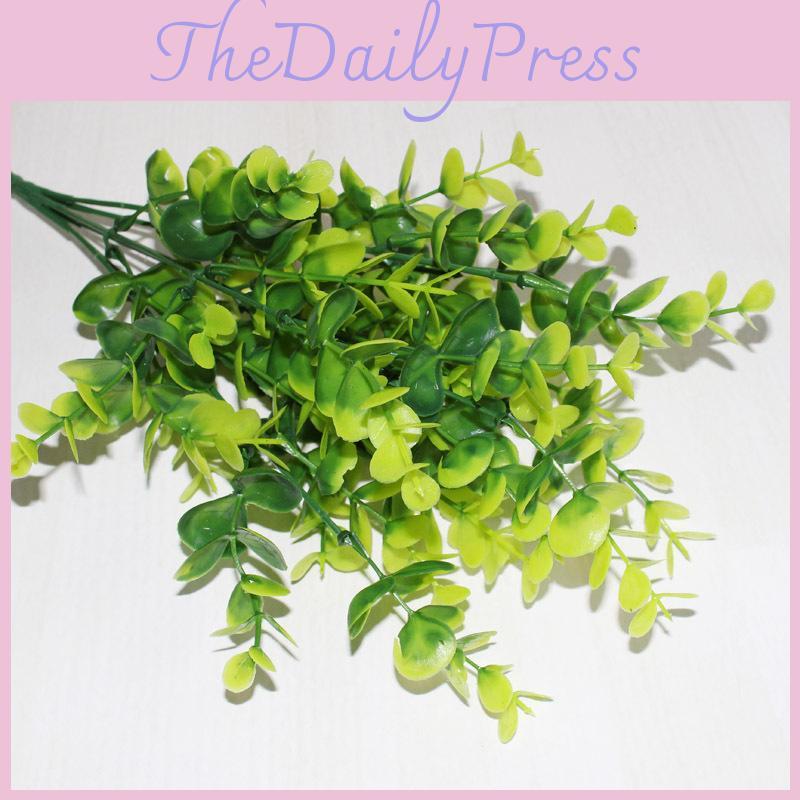 Robusta Eucalyptus Smith Faux Foliage For Wedding Decor Photography Setting