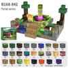 2.0cm DIY Magnetic Building Blocks with Lights - Magnetic Cubes Military Engineering Farm Set