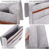 Mehrere Taschen Hängender Nachttisch-Organizer Platzsparend Fernbedienungs- und Taschentuchhalter Bett