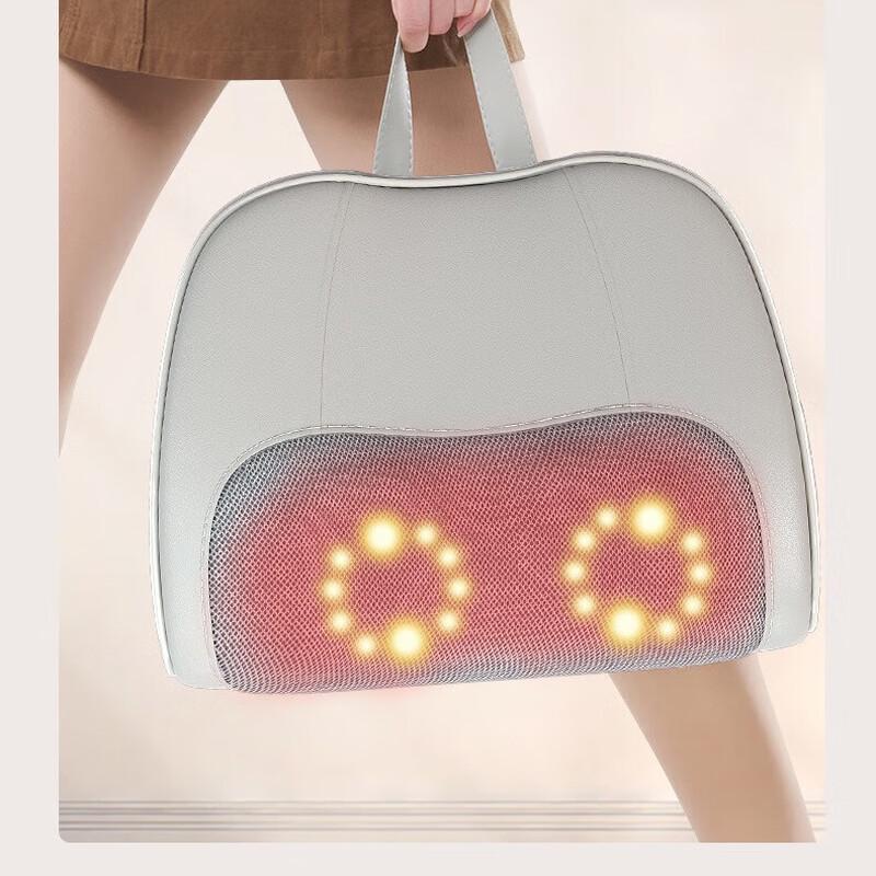 Rechargeable Multi-purpose Neck & Shoulder Massager Pillow