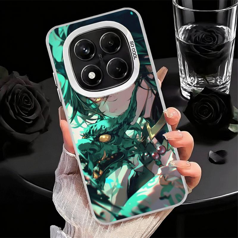 Genshin Impact Xiao Soft Phone Case for Xiaomi Redmi Note 13 14 15 Pro Plus 12S 12 11S 11 11T 10S 10 Shockproof Cover Back Shell