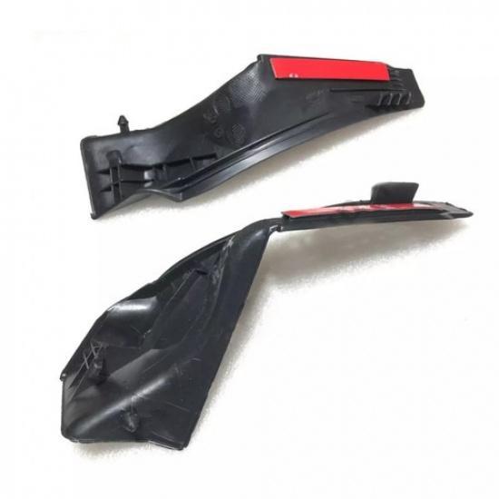 1Pair Front Wiper Side Cowl Extension Cover Trim For Toyota Highlander 2009-2013