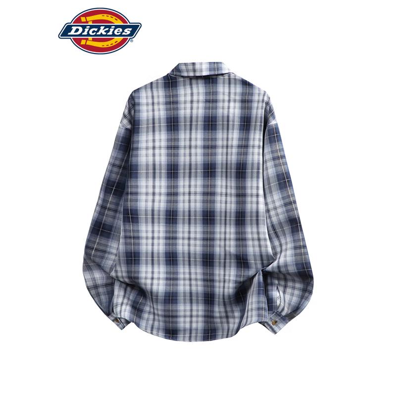 Dickies Men's Plaid Flannel Casual Shirt