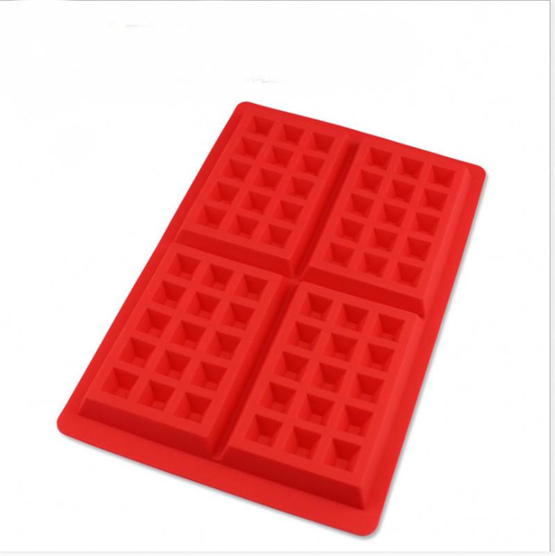 High Quality Waffle Makers for Kids Silicone Cake Mould Waffle Mould Silicone Bakeware Set Nonstick Silicone Baking Mold Set