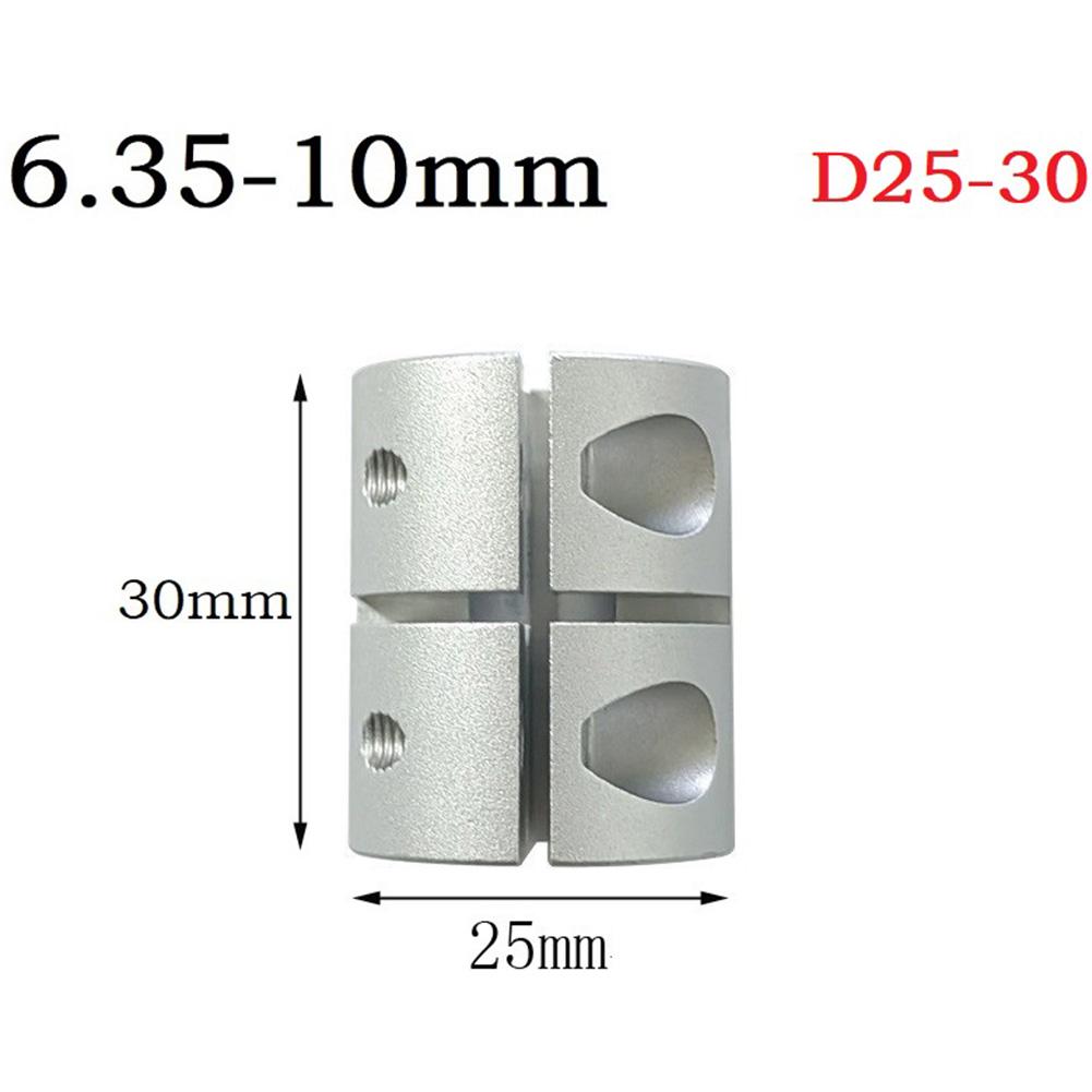 Coupling D20x25 for 3D Printers Aluminum Alloy Stepper Motor Part with Four Machine Screws and 90 Degree Design